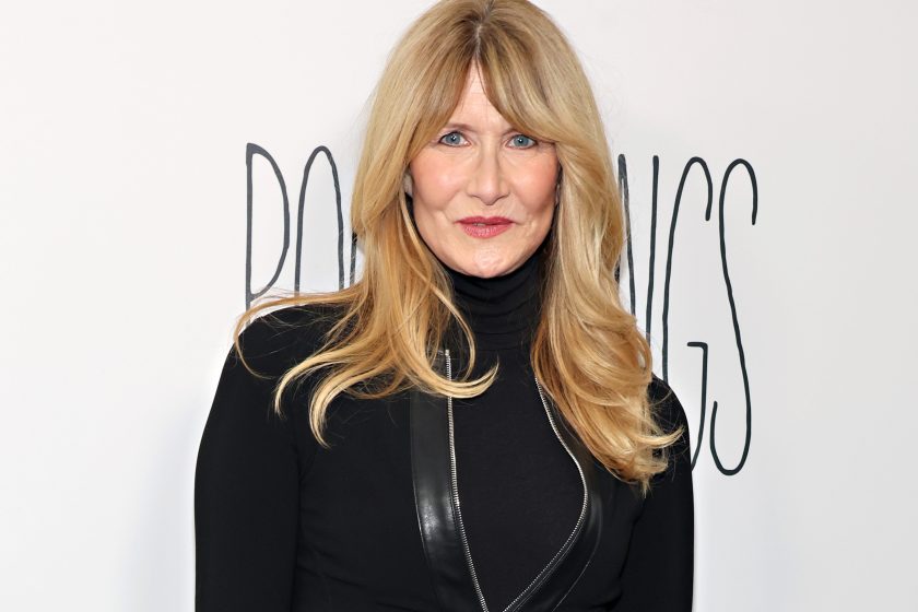 Laura Dern attends the "Poor Things" premiere at DGA Theater on December 06, 2023 in New York City. 