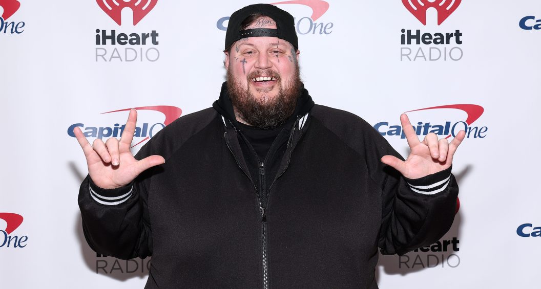 WASHINGTON, DC - DECEMBER 11: Jelly Roll attends iHeartRadio Hot 99.5's Jingle Ball 2023 at Capital One Arena on December 11, 2023 in Washington, DC.
