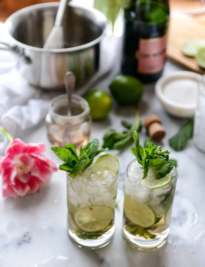 Rose Champagne Mojtos 