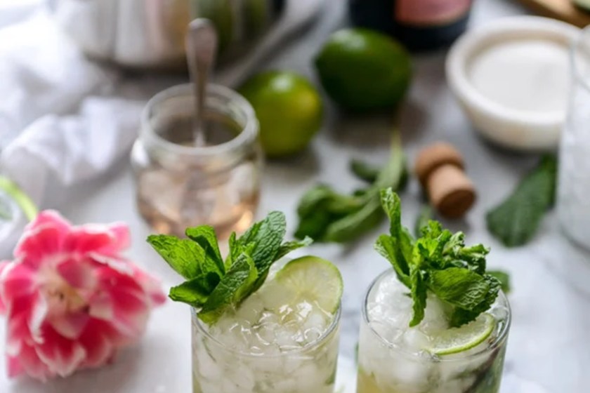 Rose Champagne Mojtos