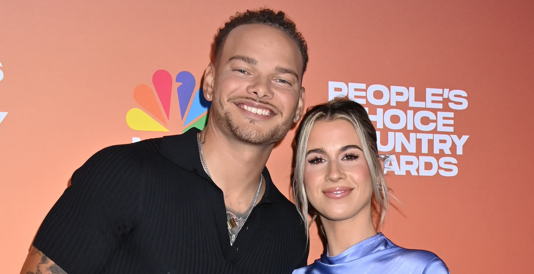 Kane Brown and Katelyn Brown at the 2023 People's Choice Country Awards held at The Grand Ole Opry House on September 28, 2023 in Nashville, Tennessee.