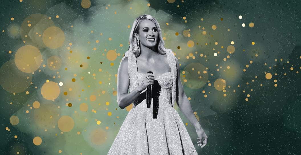 Carrie Underwood performs onstage at The 56th Annual CMA Awards at Bridgestone Arena on November 09, 2022 in Nashville, Tennessee.