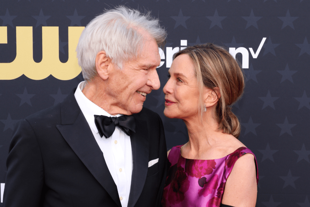 Harrison Ford and Calista Flockhart attends the 29th Annual Critics Choice Award
