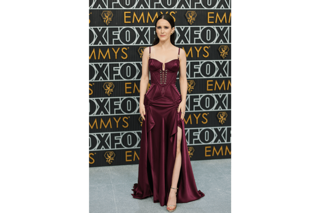 Rachel Brosnahan attends the 75th Primetime Emmy Awards