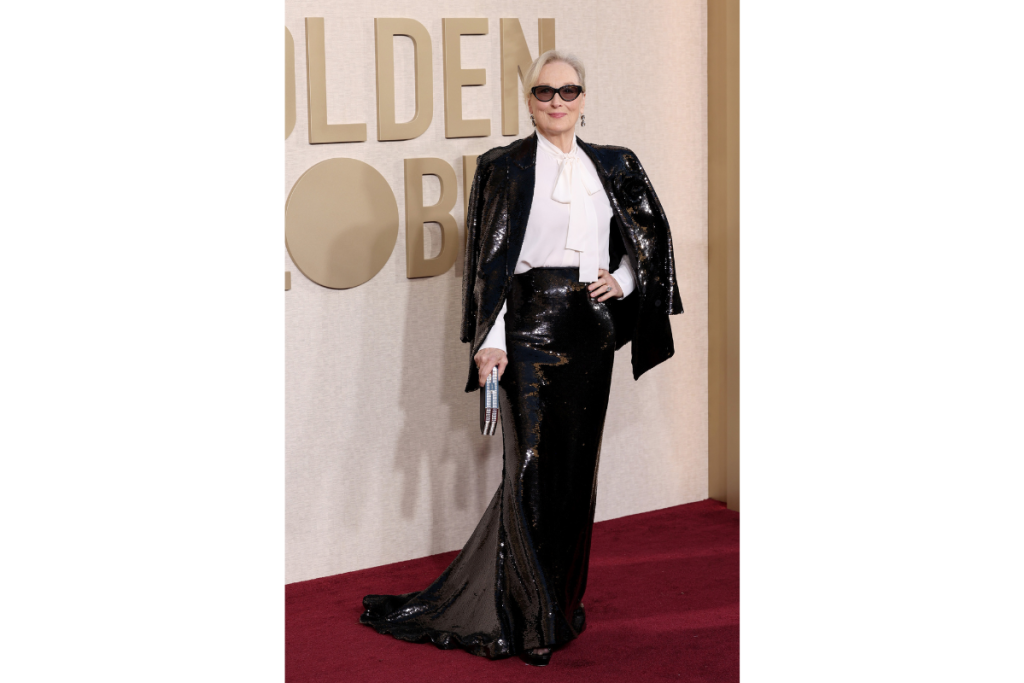 Meryl Streep attends the 81st Annual Golden Globe Awards