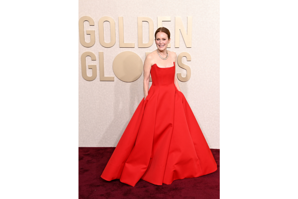 Julianne Moore attends the 81st Annual Golden Globe Awards