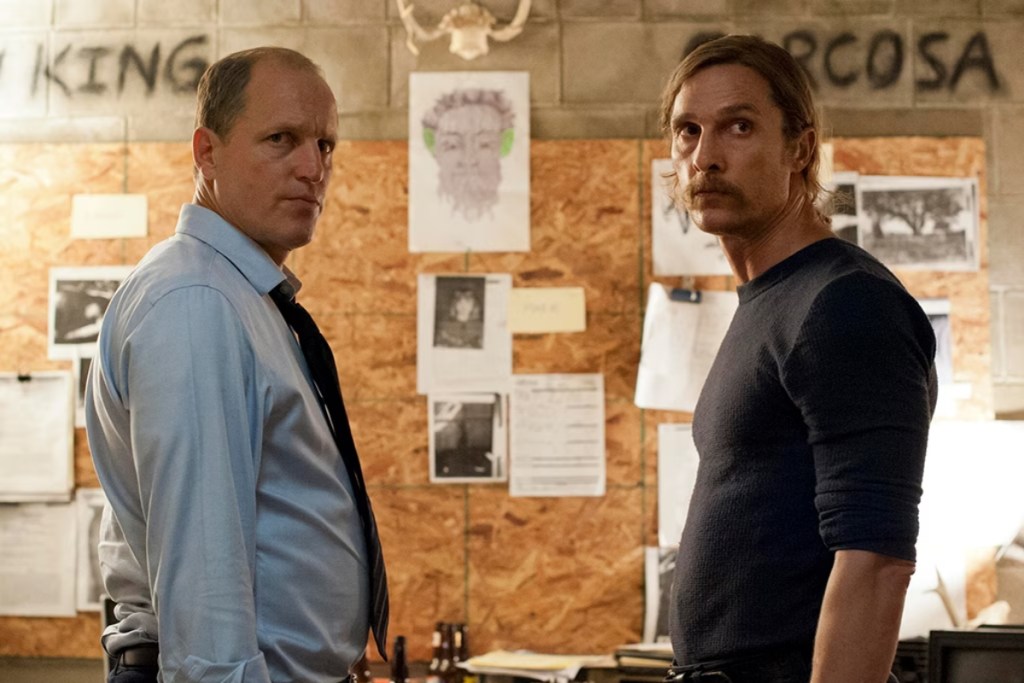 Woody Harrelson and Matthew McConaughey in "True Detective" Season 1.