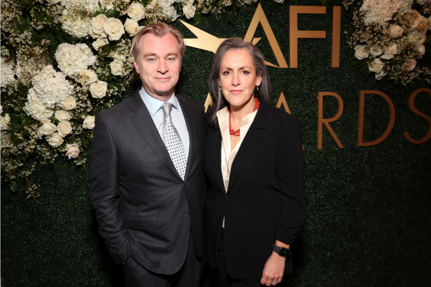 Christopher Nolan and Emma Thomas 2024 AFI Awards