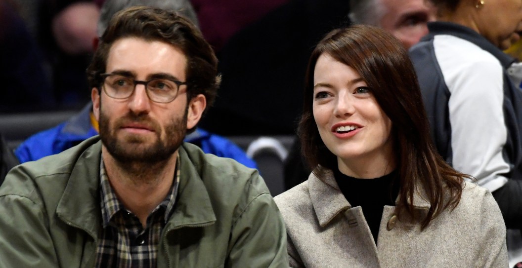 Emma Stone and her husband Dave McCary in 2019.