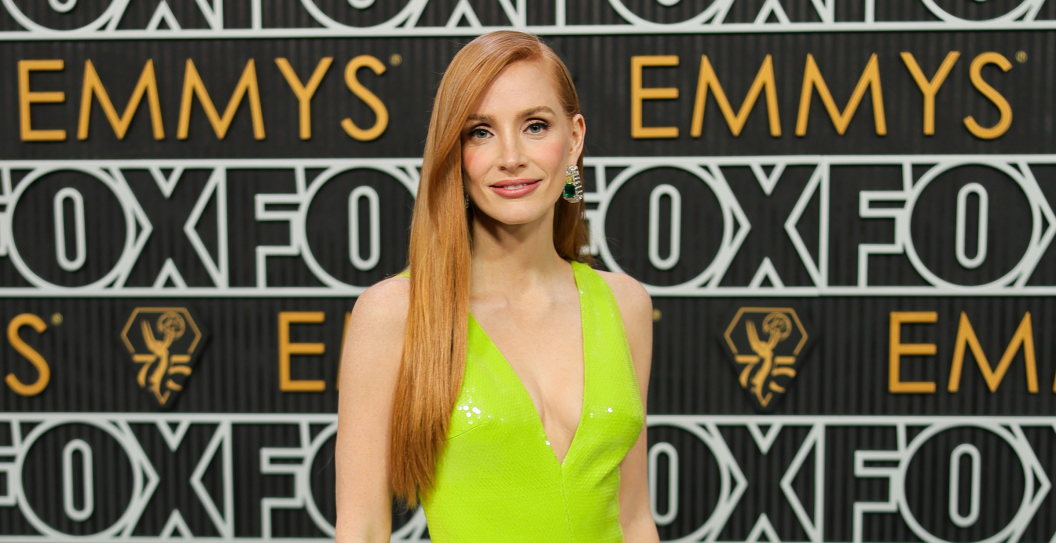 Jessica Chastain attends the 75th Primetime Emmy Awards