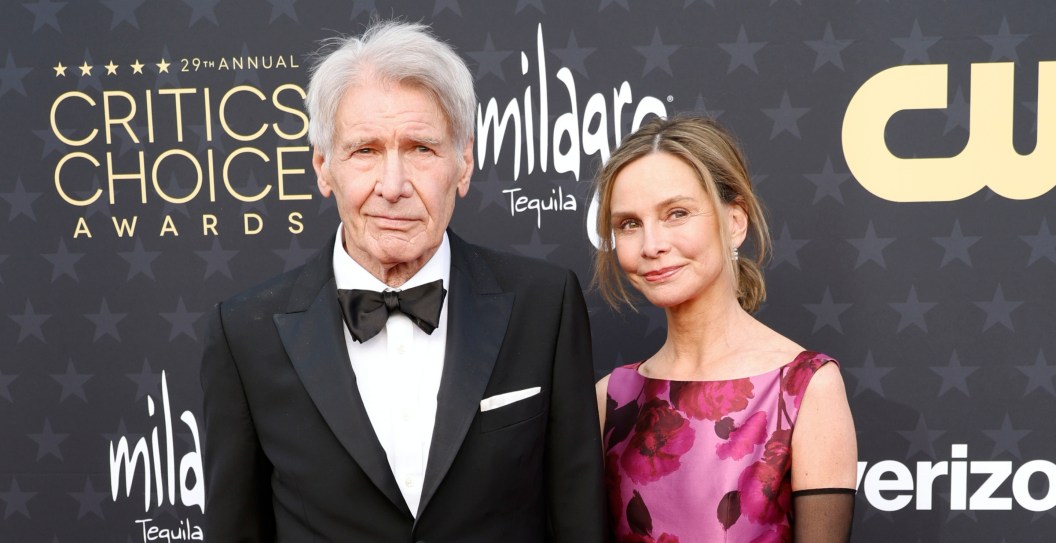 Harrison Ford and Calista Flockhart attend the 29th Annual Critics Choice Awards
