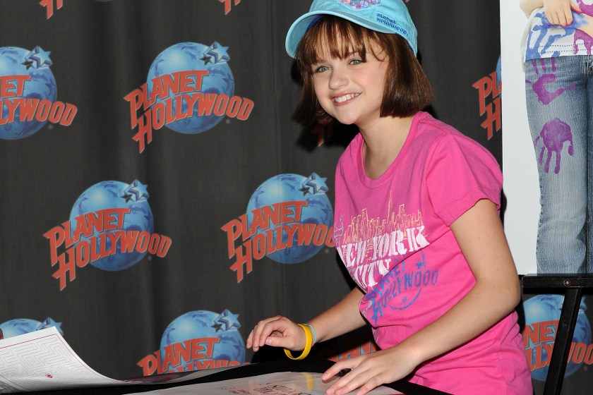NEW YORK - JULY 22:  Actress Joey King promotes "Ramona and Beezus" at Planet Hollywood Times Square on July 22, 2010 in New York City. 