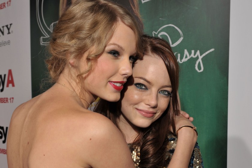 Taylor Swift and Emma Stone