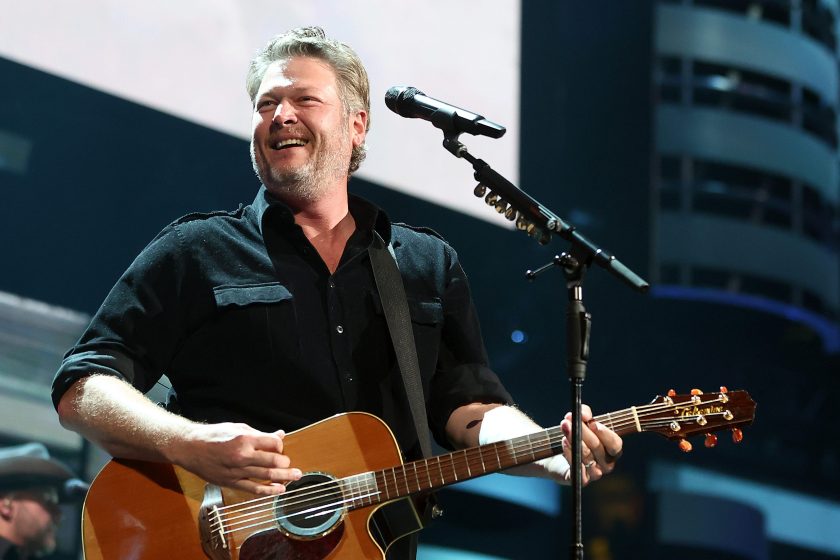 AUSTIN, TEXAS - OCTOBER 30: Blake Shelton performs onstage during the 2021 iHeartCountry Festival Presented By Capital One at The Frank Erwin Center on October 30, 2021 in Austin, Texas. Editorial Use Only.