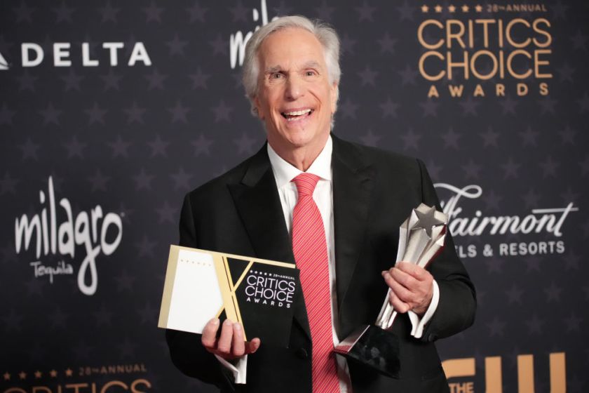 Henry Winkler at 28th Annual Critics Choice Awards