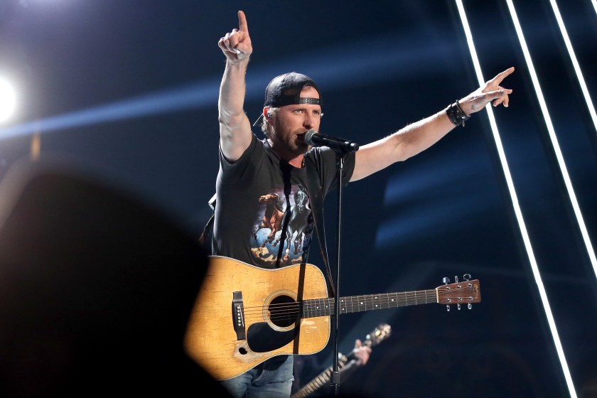 LAS VEGAS, NV - DECEMBER 10: Singer Dierks Bentley performs onstage during the 2012 American Country Awards at the Mandalay Bay Events Center on December 10, 2012 in Las Vegas, Nevada.