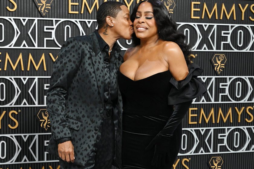 Jessica Betts and Niecy Nash Betts at the 75th Primetime Emmy Awards held at the Peacock Theater on January 15, 2024 in Los Angeles, California. 