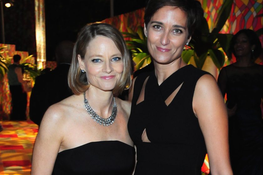 LOS ANGELES, CA - AUGUST 25: Actress/Director Jodie Foster (L) and Alexandra Hedison attend HBO's Official 2014 Emmy After Party at The Plaza at the Pacific Design Center on August 25, 2014 in Los Angeles, California. Vince Gonzales