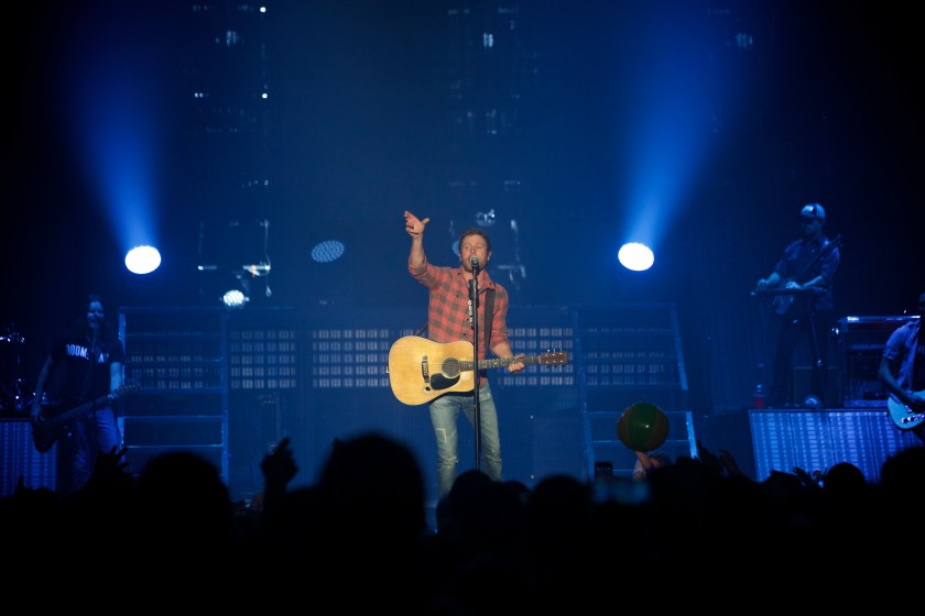 Country singer Dierks Bentley performs at the GM Centre in Oshawa, Ontario