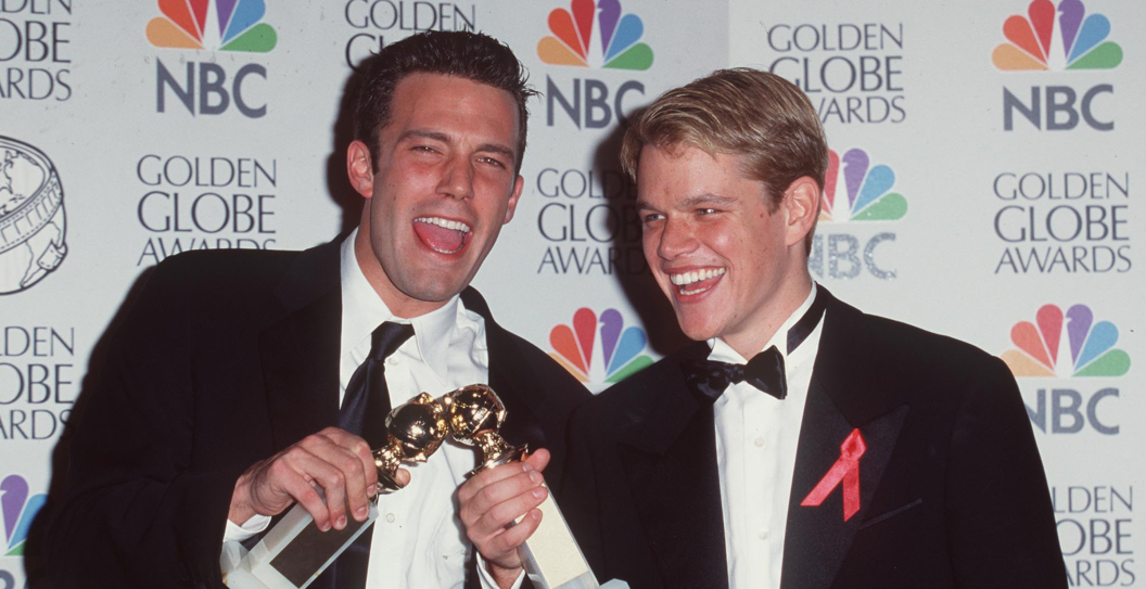Ben Affleck and Matt Damon at Golden Globes