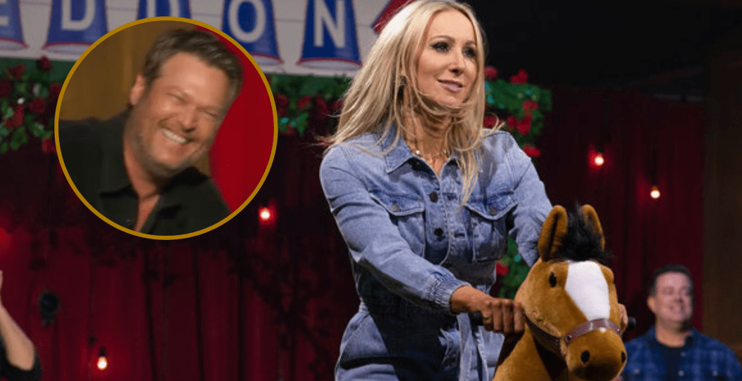 Nikki Glaser on "Barmageddon"/ Blake Shelton on "Barmageddon"