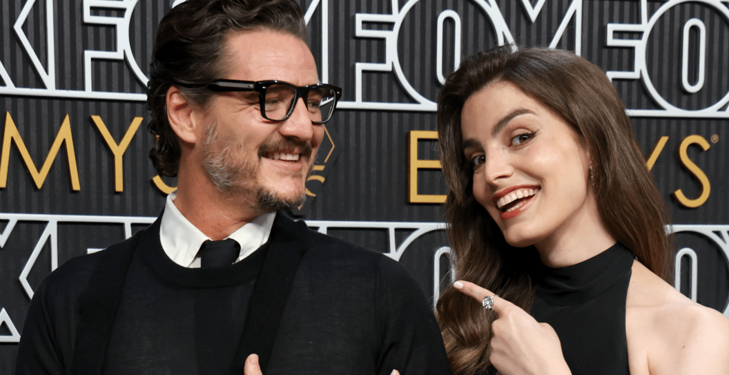 (L-R) Pedro Pascal and Lux Pascal attend the 75th Primetime Emmy Awards at Peacock Theater on January 15, 2024 in Los Angeles, California.
