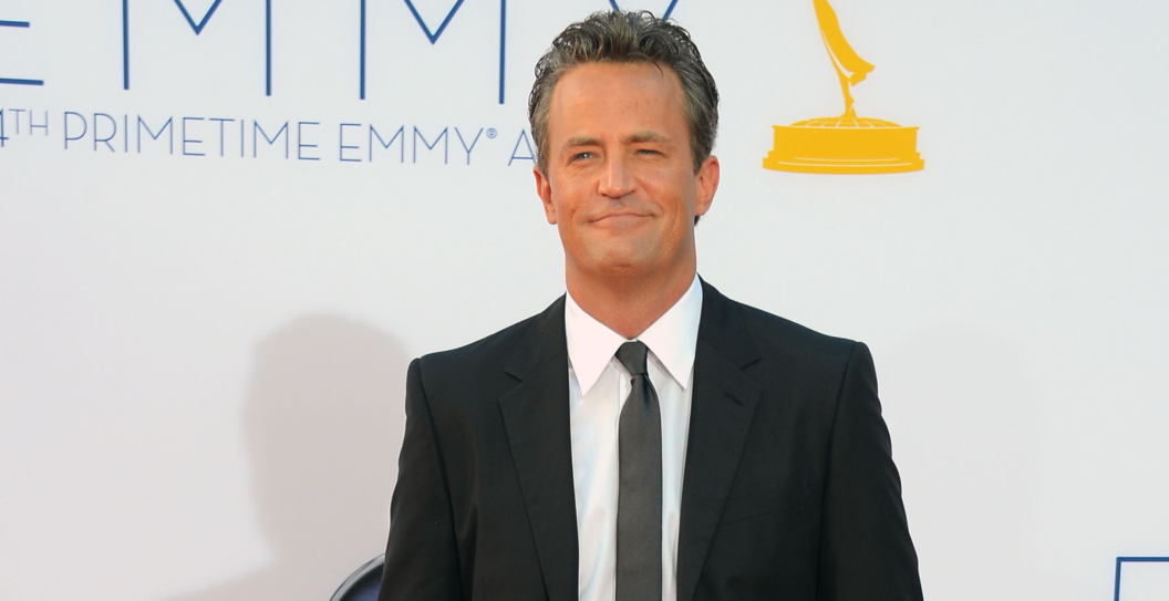 Matthew Perry arrives at the 64th Annual Primetime Emmy Awards at Nokia Theatre L.A. Live on September 23, 2012 in Los Angeles, California.