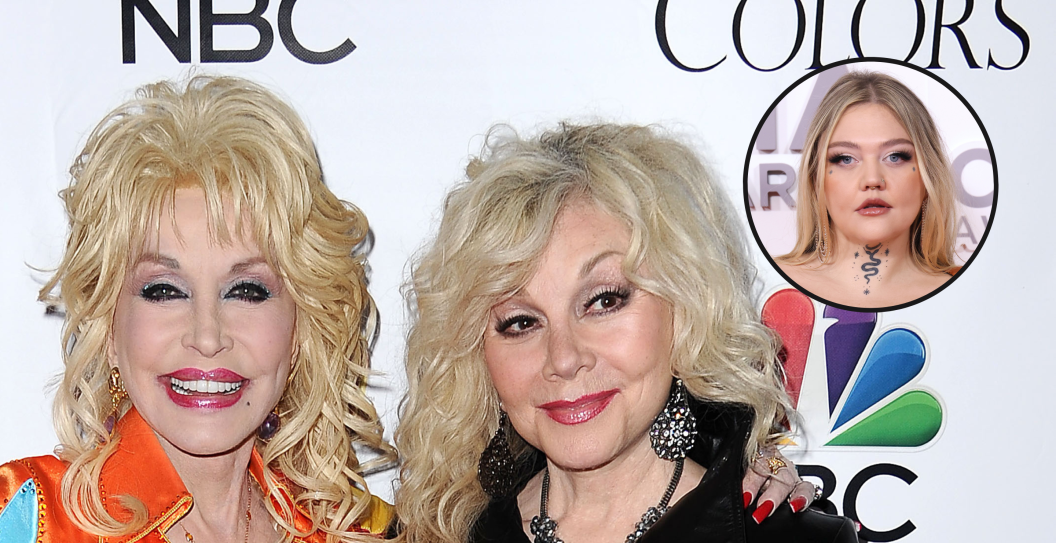 HOLLYWOOD, CA - DECEMBER 02: Dolly Parton and Stella Parton attend the premiere of "Dolly Parton's Coat Of Many Colors" at the Egyptian Theatre on December 2, 2015 in Hollywood, California and NASHVILLE, TENNESSEE - NOVEMBER 09: Elle King attends the 56th Annual CMA Awards at Bridgestone Arena on November 09, 2022 in Nashville, Tennessee.
