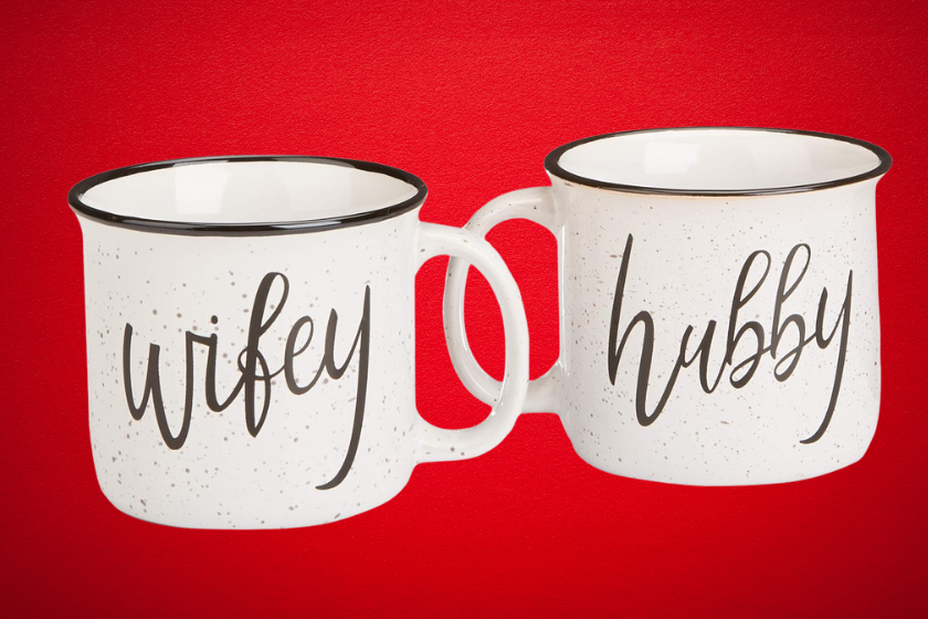 Wife and Hubby mugs