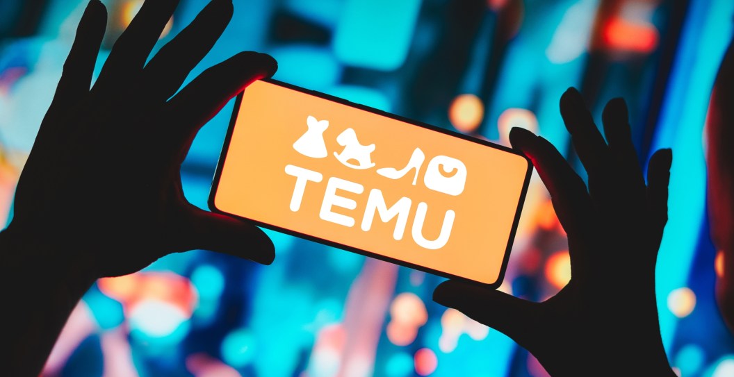 Temu shopping app logo