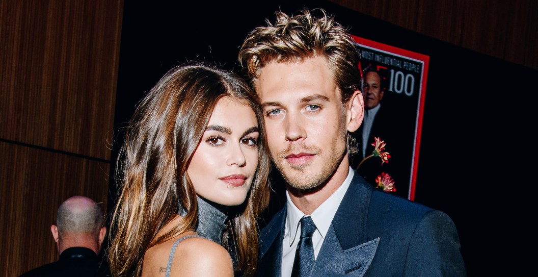 Kaia Gerber and Austin Butler at the TIME100 Gala in 2023