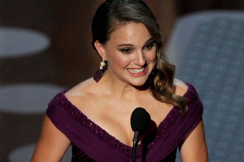 HOLLYWOOD, CA - FEBRUARY 27: Actress Natalie Portman accepts the award for Best Performance by an Actress in a Leading Role for the 'Black Swan' onstage during the 83rd Annual Academy Awards held at the Kodak Theatre on February 27, 2011 in Hollywood, California. 
