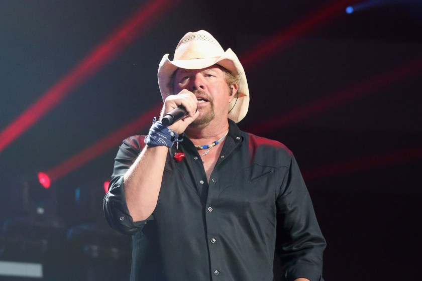 CEDAR PARK, TEXAS - SEPTEMBER 06: Toby Keith performs in concert celebrating the tenth anniversary of the HEB Center on September 6, 2019 in Cedar Park, Texas. (Photo by Gary Miller/Getty Images)
