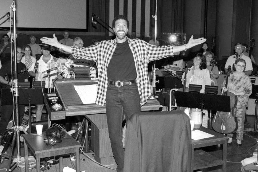LOS ANGELES, CA - JULY, 1993: American singer, songwriter, musician, and television personality Lionel Richie poses for a portrait circa July, 1993 in Los Angeles, California.