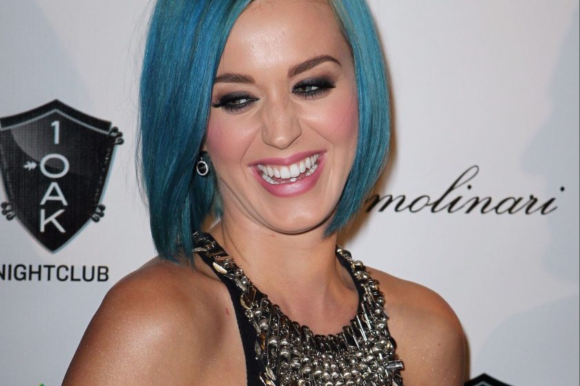 LAS VEGAS, NV - JANUARY 27: Singer Katy Perry arrives at 1 OAK Las Vegas at The Mirage Hotel & Casino to celebrate the grand opening weekend and GiveLove charity event on January 27, 2012 in Las Vegas, Nevada.