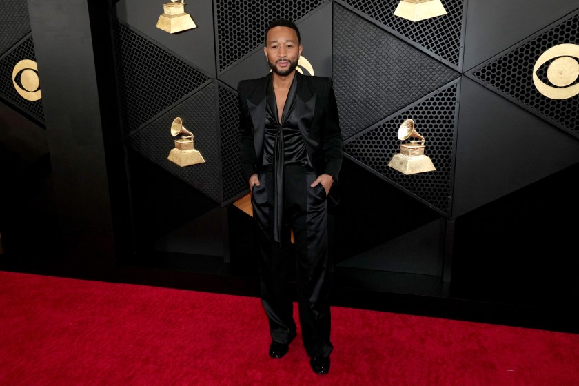 LOS ANGELES, CALIFORNIA - FEBRUARY 04: (FOR EDITORIAL USE ONLY) John Legend attends the 66th GRAMMY Awards at Crypto.com Arena on February 04, 2024 in Los Angeles, California. 