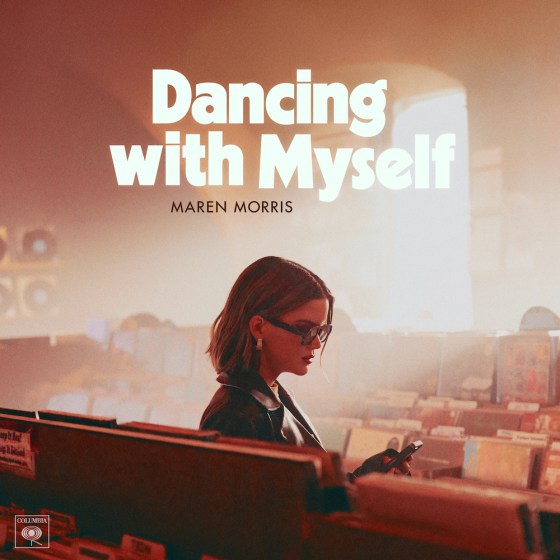 SIngle artwork for Maren Morris' "Dancing With Myself"