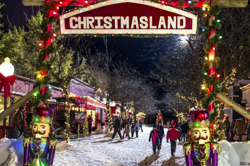 "Christmas land" Hallmark movie small town