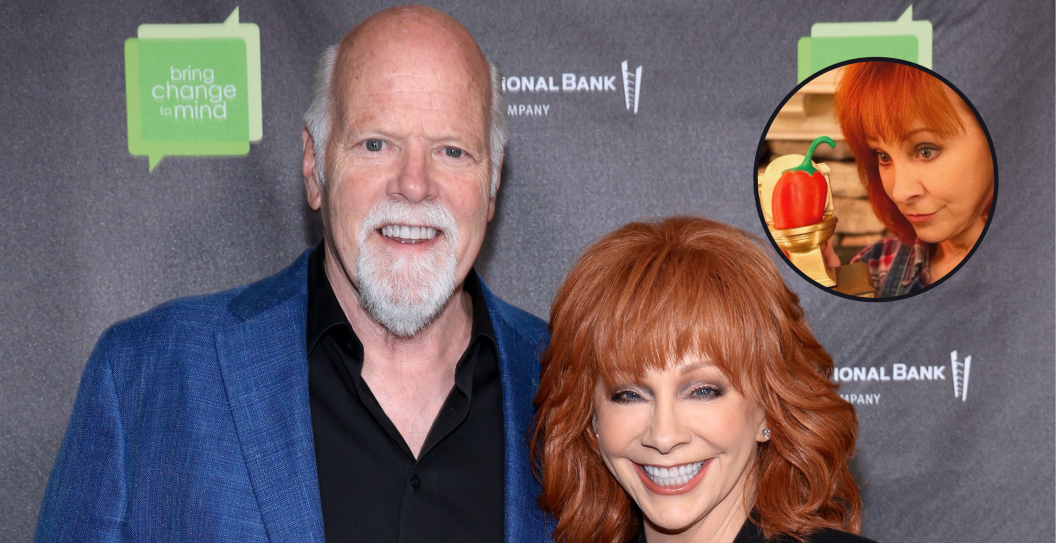 NEW YORK, NEW YORK - OCTOBER 09: (L-R) Rex Linn and Reba McEntire attend the 2023 Bring Change To Mind Gala at City Winery on October 09, 2023 in New York City.