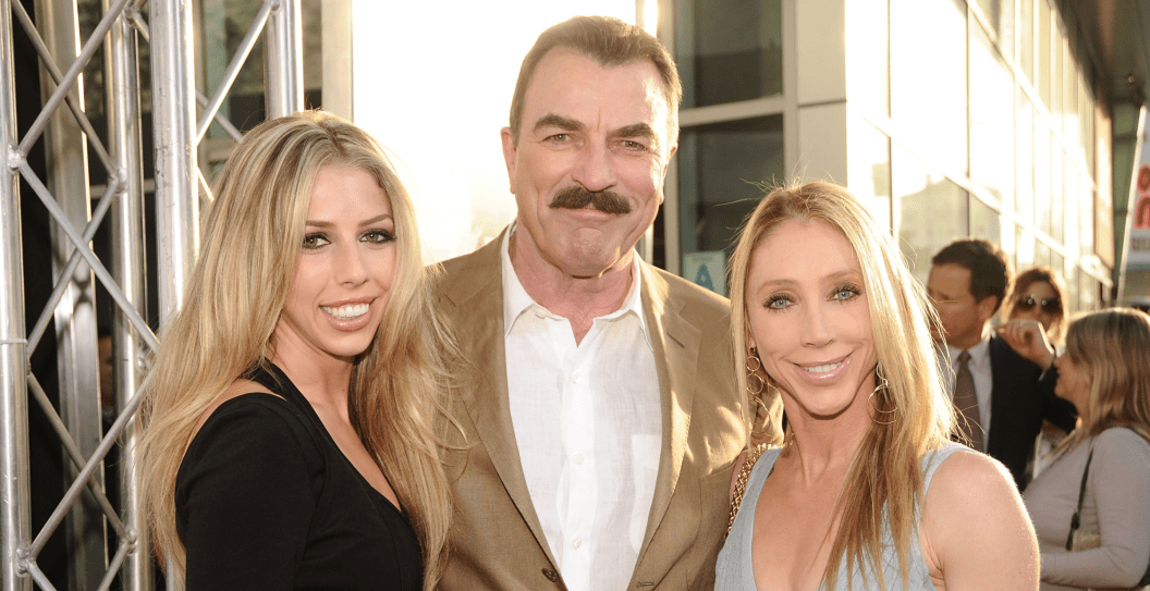 Hannah Selleck, Actor Tom Selleck and wife Jillie Mack arrives at the Los Angeles premiere of "Killers" held at ArcLight Cinemas Cinerama Dome on June 1, 2010 in Hollywood, California.