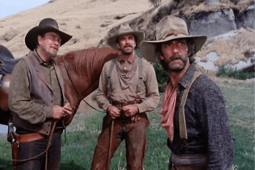 Tom Selleck in "Shadow RIders"