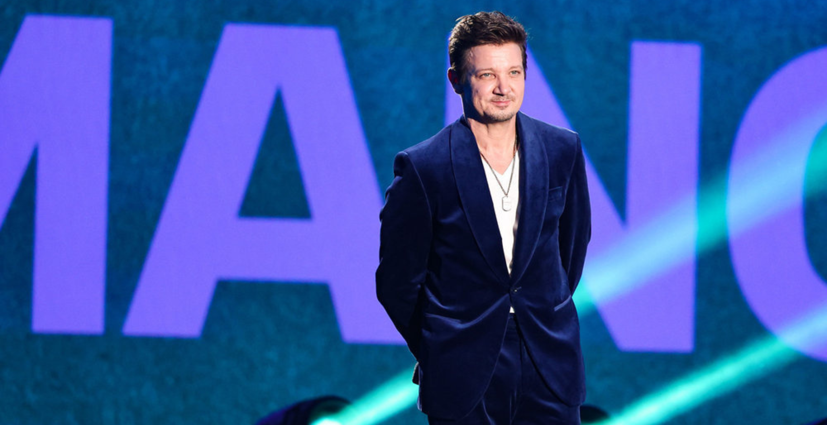 Jeremy Renner at the 2024 People's Choice Awards