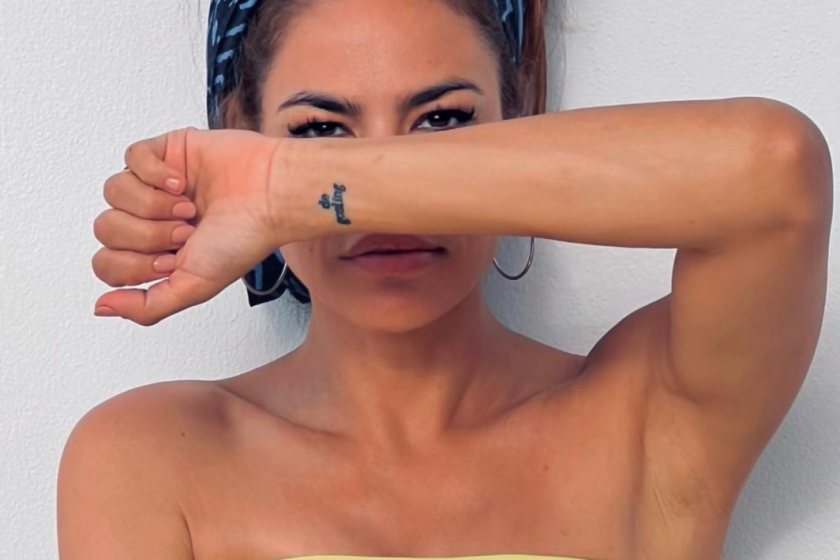 Eva Mendes posts tattoo on Instagram
