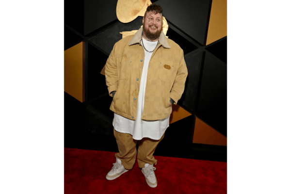 Jelly Rocs Jelly Roll Rocks Salt-of-the-Earth Look on Grammys Red Carpet