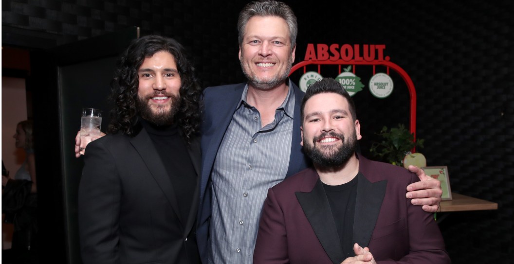 Blake Shelton Crashes Dan + Shay's Performance, Jokes He's Glad They Got One 'The Voice' Coach Fired
