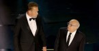 Arnold Schwarzenegger and Danny DeVito 2024 oscars
