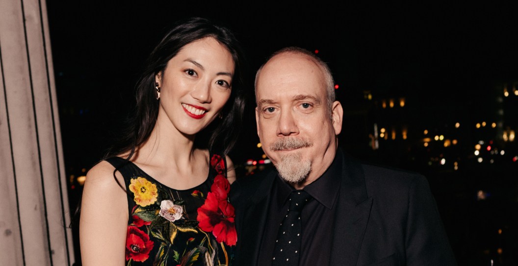 Clara Wong and Paul Giamatti 2024