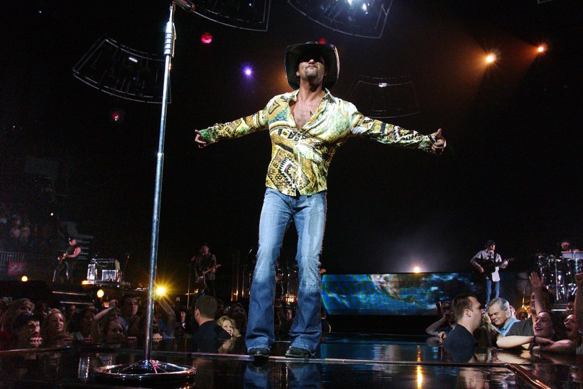 Tim McGraw during Tim McGraw Live at the Philips Arena in Atlanta at Philips Arena in Atlanta, Georgia, United States.