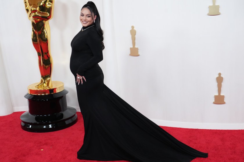 HOLLYWOOD, CALIFORNIA - MARCH 10: Vanessa Hudgens attends the 96th Annual Academy Awards at Dolby Theatre on March 10, 2024 in Hollywood, California. 