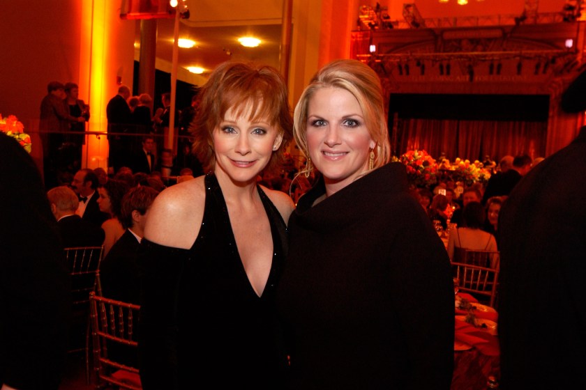 Reba McEntire and Trisha Yearwood at the Kennedy Center Honors. 